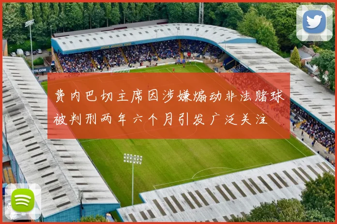 费内巴切主席因涉嫌煽动非法赌球被判刑两年六个月引发广泛关注